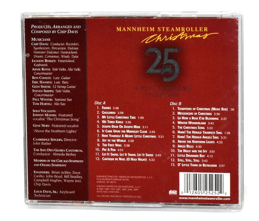 Mannheim Steamroller Christmas 25th Anniversary Collection 2-CD Set | eBay