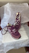 Ecko Red Atomix Womens Size 7.5 Sneaker Shoes Leather Lace Up in Purple/yellow