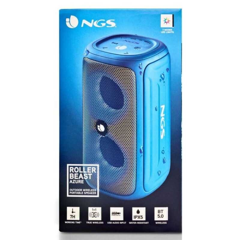 Enceinte Bluetooth NGS Roller Beast 32W sans fil étanche autonomie 8h