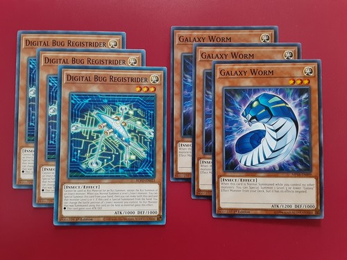 Yugioh Digital Bug Deck 57 Karten Insect Cicada King Oily Budget Tournament Ready - Bild 4 von 12