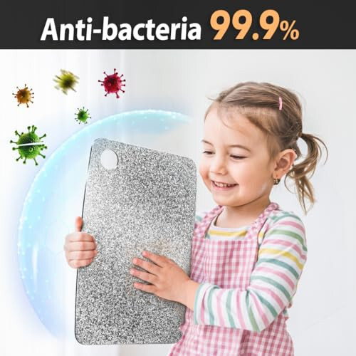 100% Pure Titanium Cutting Board – EPA-Certified Antibacterial Cutting Board (12 - Picture 2 of 8