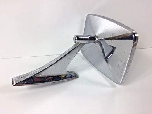 Vintage GMC 1970 Chevrolet Chrome Side Mirror Hand Adjustable 9826594-CBC