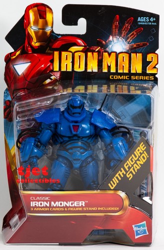 Iron Man 2 Comic Series #35 Classic Iron Monger 4" Action Figure 2010 Hasbro MOC