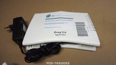 Draytek Vigor 2710Vn WiFi ADSL Router 10/100 Wireless 300Mbps MIMO 802.11n + PSU