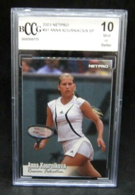 Anna Kournikova Trading Cards Anna Kournikova M539 Tennis Player