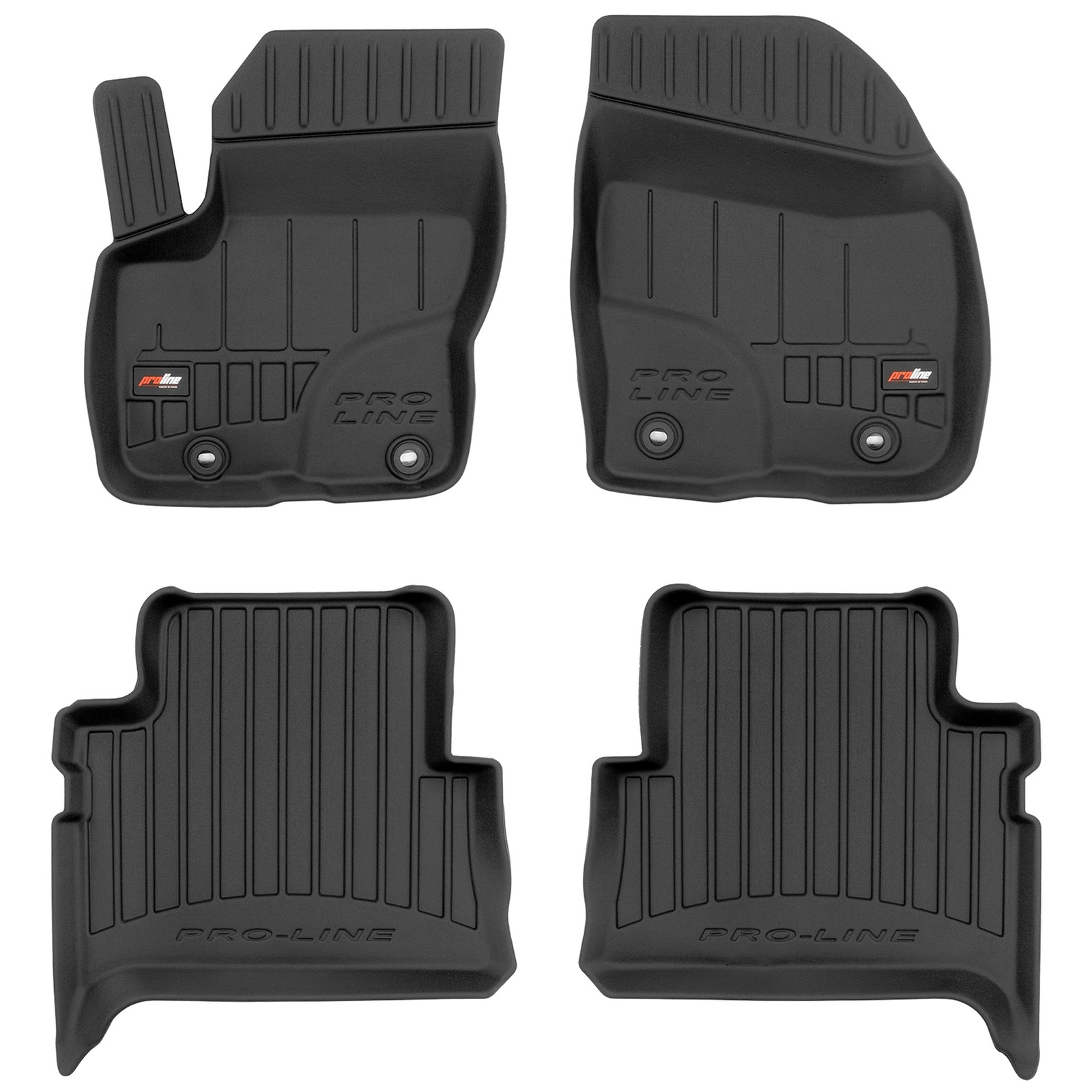 Tapis de sol TPE Frogum Pro-Line protégeant la moquette de Ford Kuga I