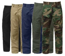 MILITARY BDU CARGO PANTS TACTICAL 6 POCKET EMT FATIGUE TROUSERS