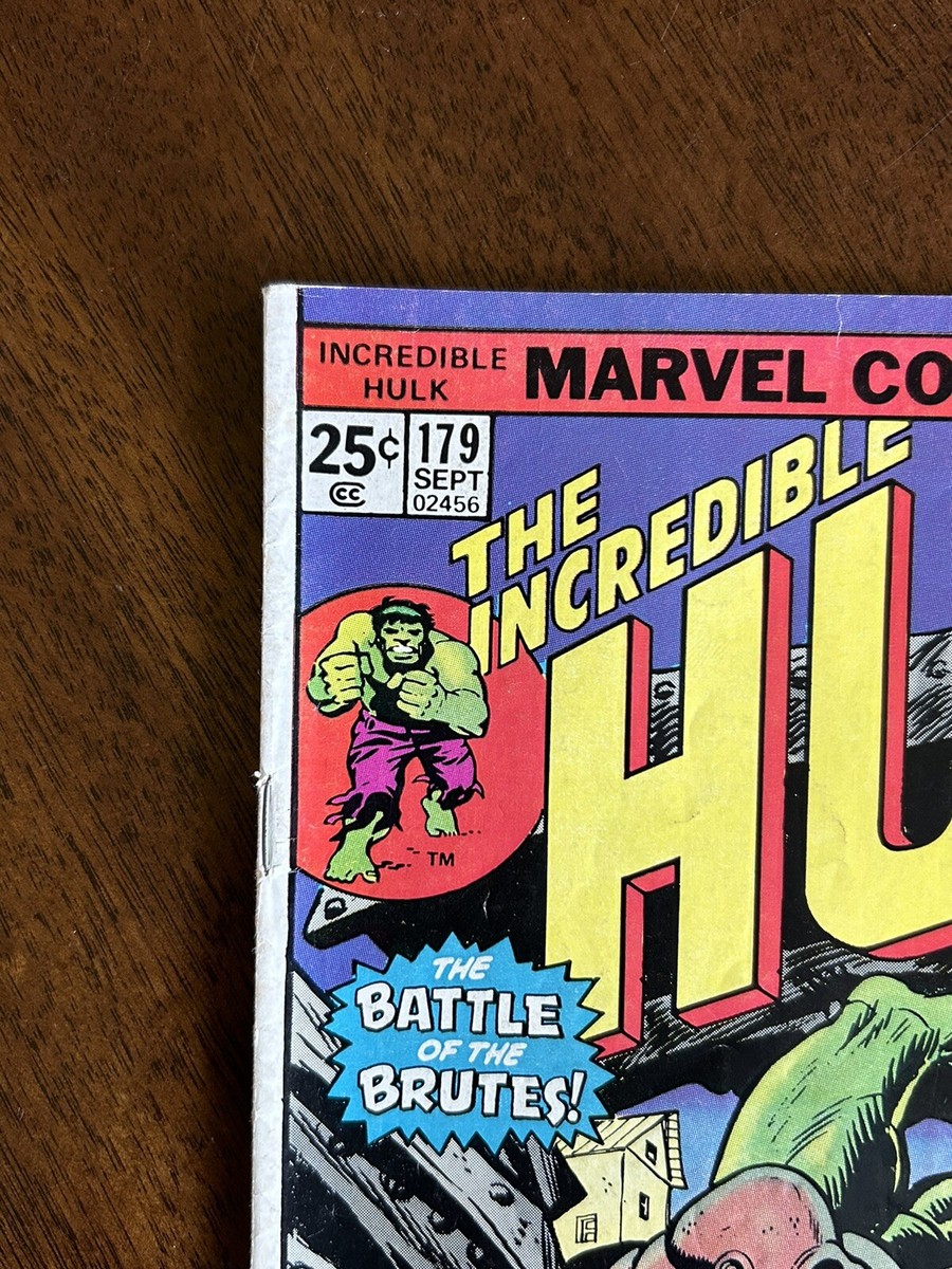 【最終値下げ】MANTIC HULK Incredible Hulk 179 1st Clay-Boy! RETURN of MISSING LINK! 1974