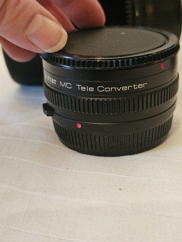 Vivitar 2x - 21 Tele converter MC with Sony ND8 37mm, Protector 37MM & Case - Picture 2 of 23