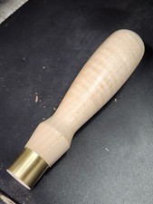 Custom Quilted Maple Tang Chisel Handle For Narex Richter and Vintage Chisels