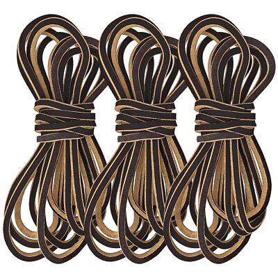 TOFL Logger Style Leather Boot Laces 108 inch long Comes in