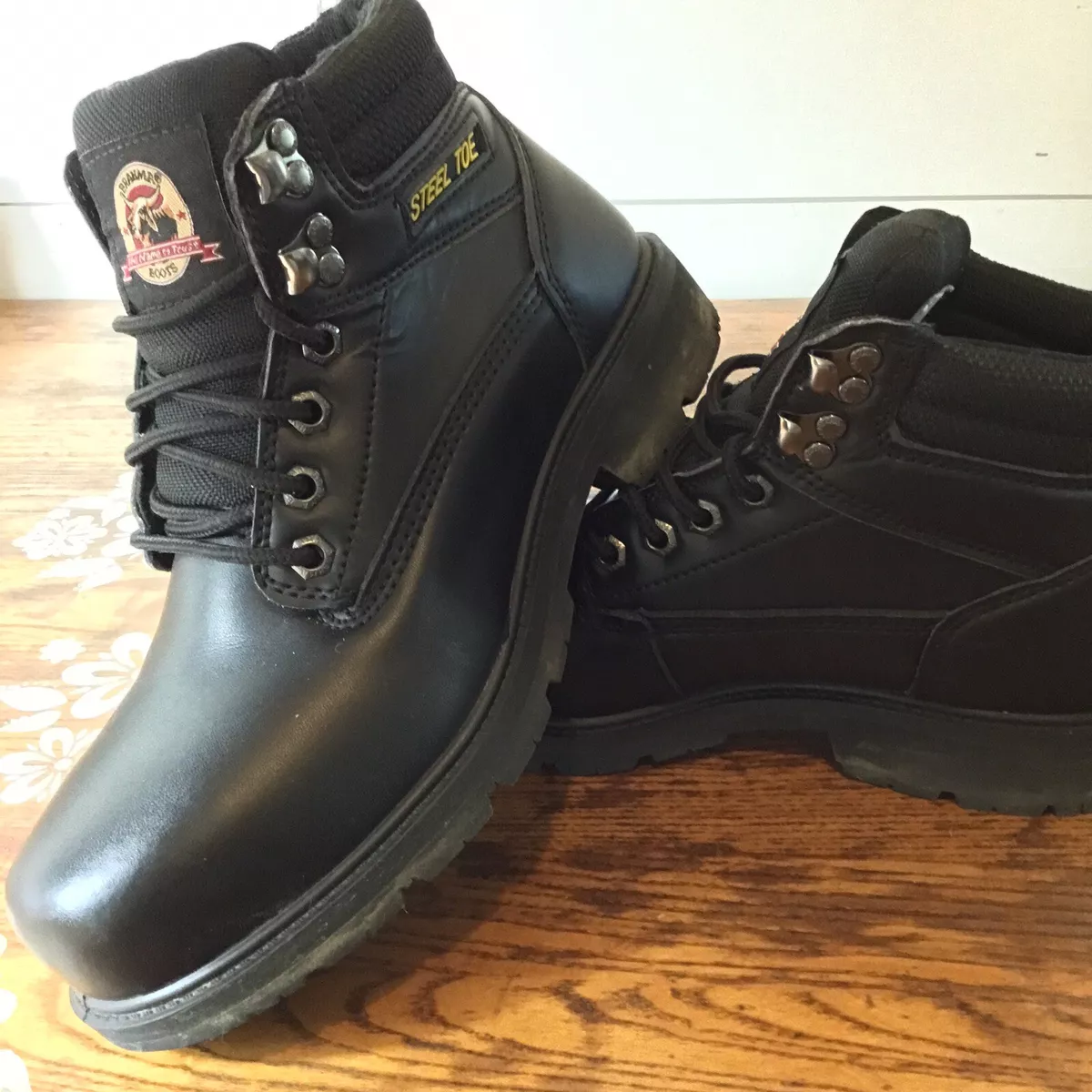 Brahma top boots black