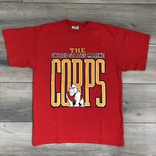 Unite States Marine Corps T shirt Size Medium Made in USA Marines