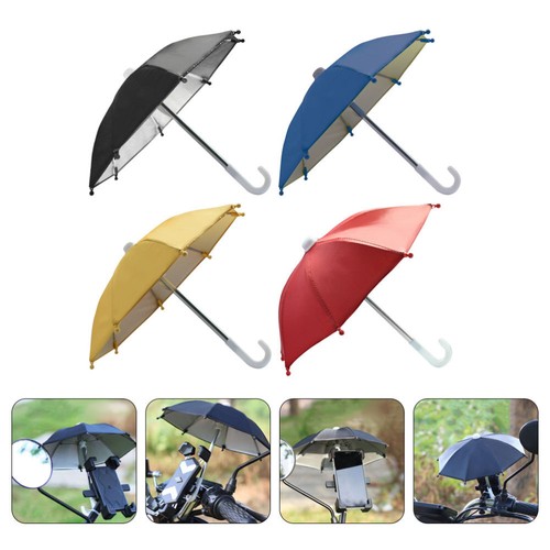 3 Pack Small Umbrella Toys for Mobile Phone Decorative Umbrellas - 第 5/12 張圖片