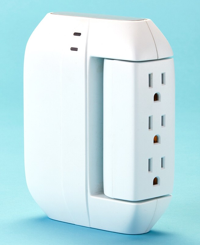 6-OUTLET SWIVEL WALL SURGE PROTECTOR 900 JOULES - New In Box