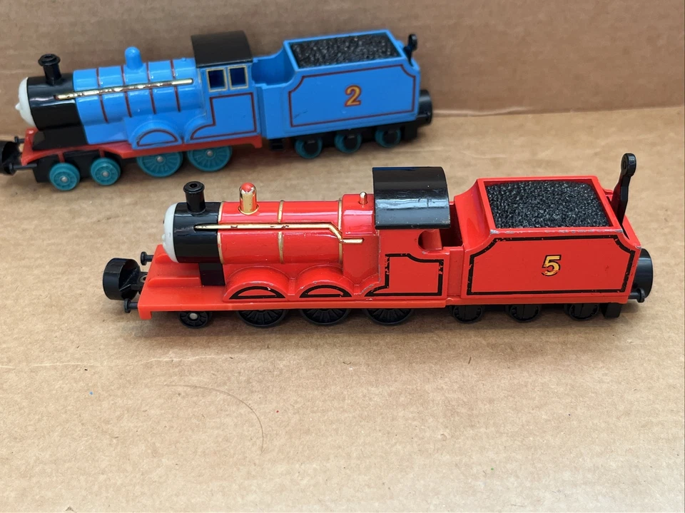 EDWARD & JAMES - Ertl Bandai Thomas & Friends литая золотая рейка TECS ВИНТАЖНЫЙ ИМПОРТ - Изображение 3 из 4