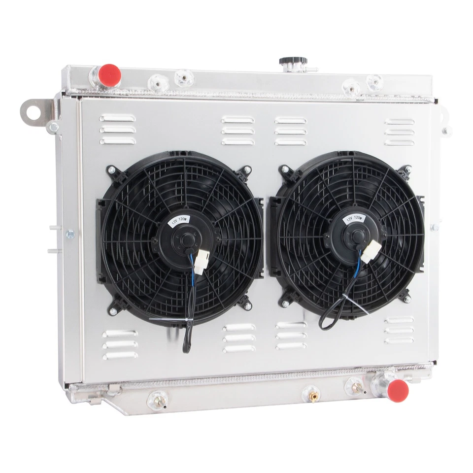 3 Row Radiator Shroud Fan For 1998-2007 Lexus LX470 /Toyota Land Cruiser 4.7L - Image 3 of 4