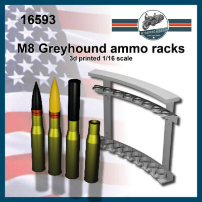 FC Model Trend 1/16 M8 Greyhound Ammo Racks