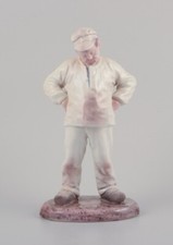 Bing & Grondahl, figurine en porcelaine d'un maçon. 1920s/30s
