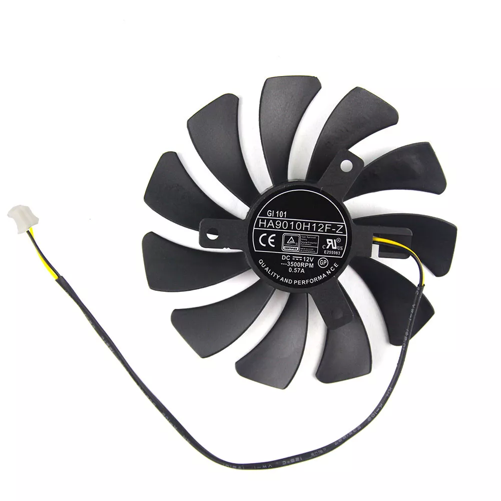 85mm For MSI GeForce GTX1650 AERO ITX 4G OC Graphics Card Cooling