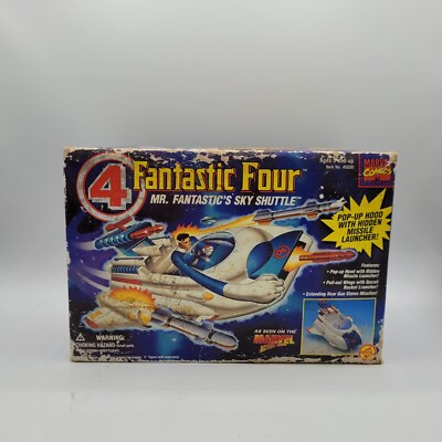 Fantastic Four - Mr. Fantastic's Sky Shuttle figure rough box