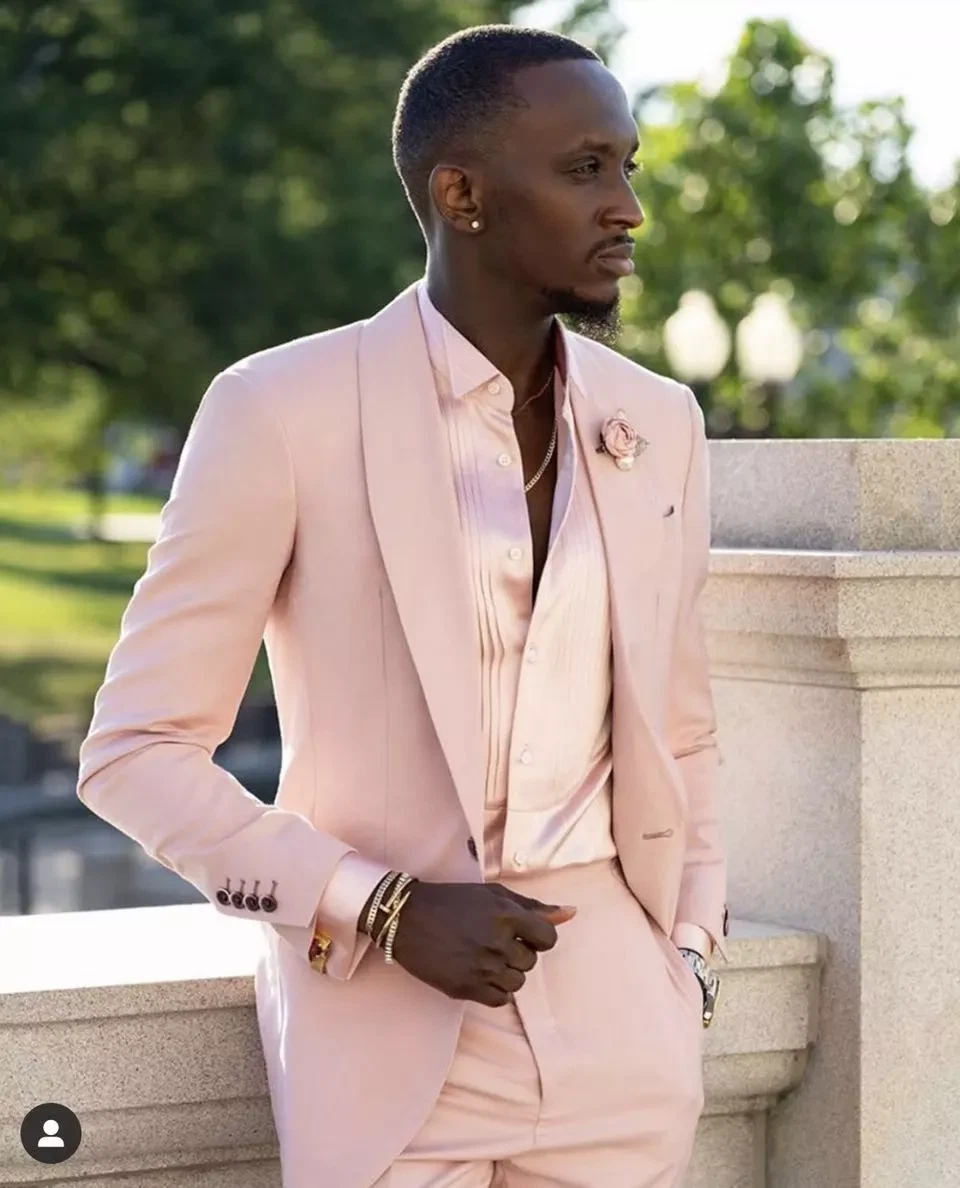 Chemise rose homme mariage sales