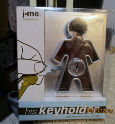 NEW J-Me His Keyholder Wall Mounted Key Storage Modern Design