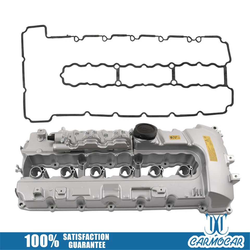 7565284 Valve Cover 11127565286 For BMW 335i xDrive 535xi 740i X6 Z4 Aluminum Foto 3 de 4