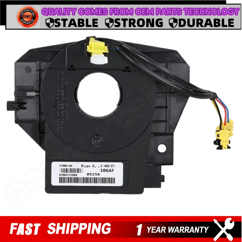 NUEVO resorte de reloj de alta calidad 68003217AF compatible con Dodge Caliber 2007-2012 Foto 3 de 4