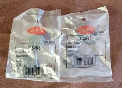 2 Neoperl 30 3350 5 PCA Cascade 0.35 GPM Regular Aerator Inserts With Washers