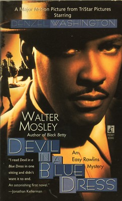 DEVIL IN A BLUE DRESS By WALTER MOSLEY Pocket Books PB 1990 1991 13th  SIGNED | eBay