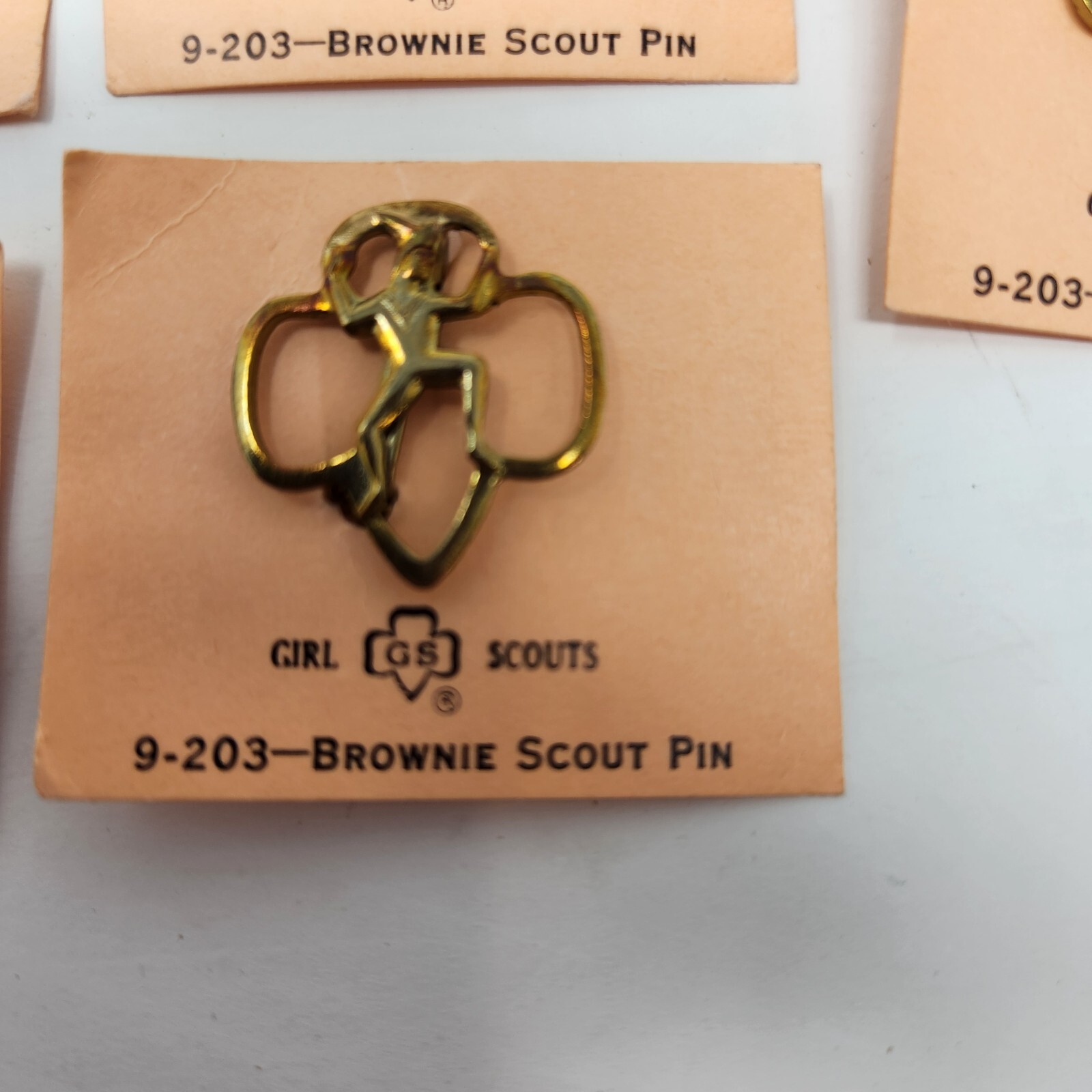 11 VINTAGE GIRL SCOUT & BROWNIE PINS GS Membership Star 9203 9652 eBay