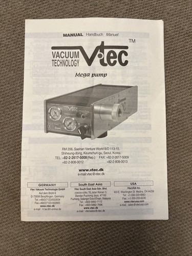 Bomba de vacío VMega ML400-CP-2-E-X - Imagen 7 de 8