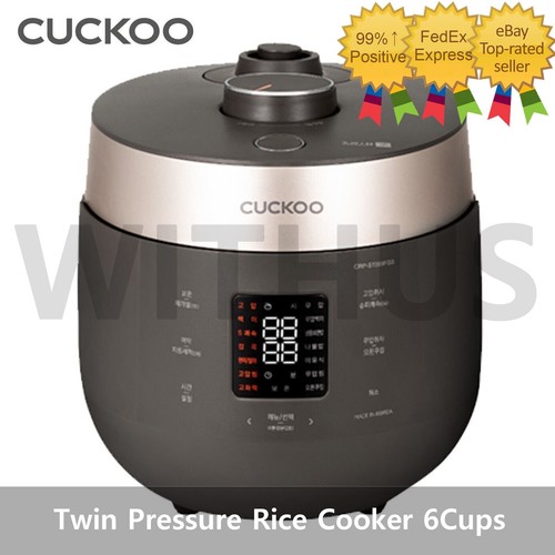 Eby Rice Cooker CUCKOO CRP-ST069FGB 6Cups Twin Pressure Electric Rice Cooker - Grace ...