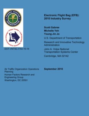 Electronic Flight Bag: 2010 Industry Survey, Transportation 9781494370787 New-,