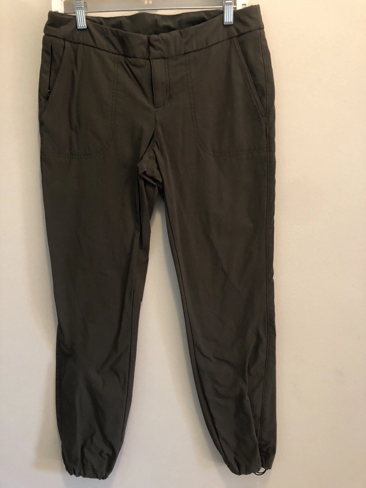 ATHLETA Wander Trek ANkle Pants Hiking Women’s 349937 Size 10P Green