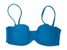 Profile By Gottex Underwire Contour Bikini Top Swimwear Turquoise Size 6 2983