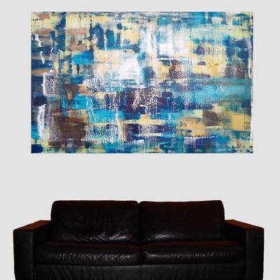 Original XXL Künstler Gemälde signiert WEHL Modern Kunst Art Malerei groß