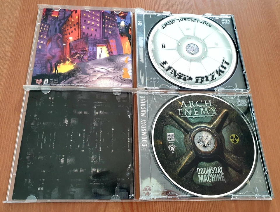 LOT CD HARD/METAL - LIMP BIZKIT + ARCH ENEMY + ZZ TOP + HELLYEAH - Photo 3/4