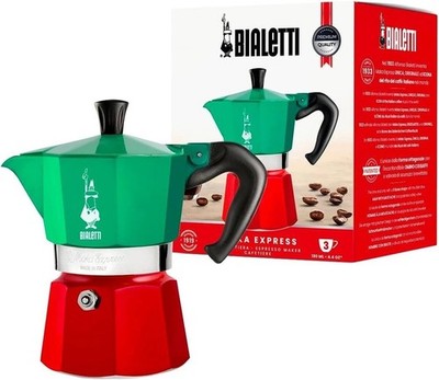 Moka Express Italia Collection: Iconic Stovetop Espresso Maker, Makes Real It...