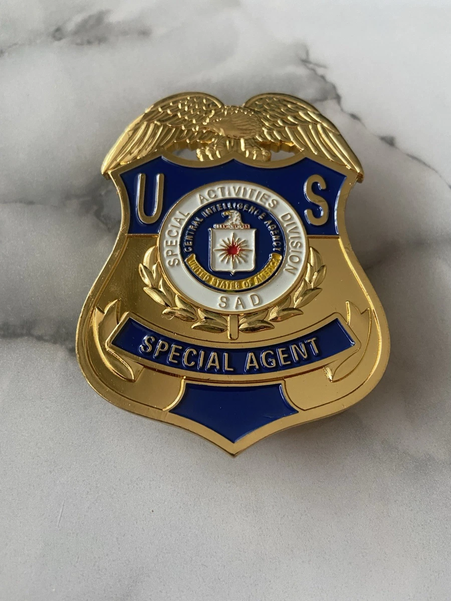 US Police Badge REPLIKA – Sammlerabzeichen / Film & Kostüm – KEIN echtes