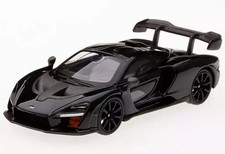 1/64 Diecast Mini Car MINI GT Series McLaren Senna LHD Onyx Black Limited Color