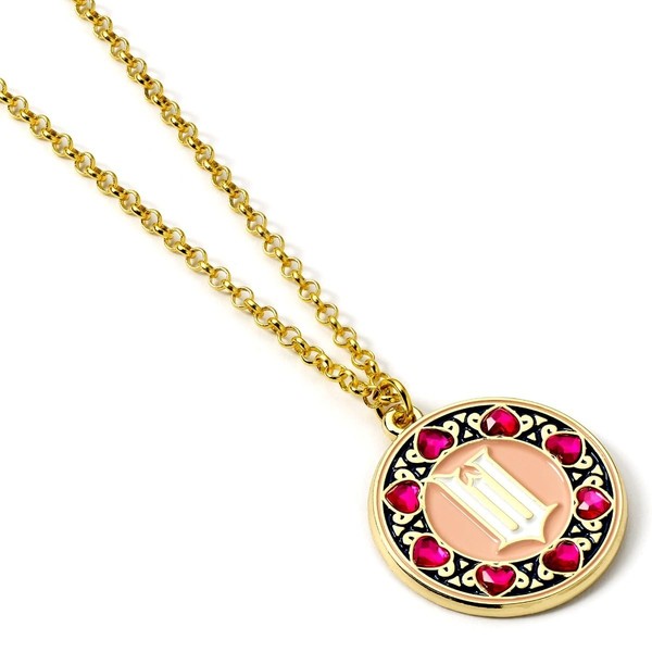 Wicked - `W` Logo With Crystal Border Necklace ACC NEU-image