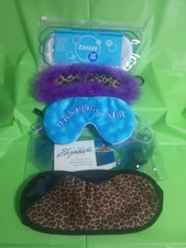 Sleep Mask LOT of 5 Eye Masks