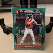 2021 Panini Prizm - Pavin Smith #70 Green Prizm (RC)