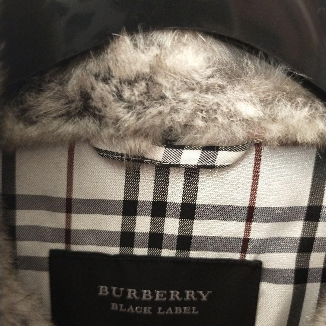 BURBERRY BLACK LABEL Down Jacket Black Size L From Japan thumbnail 3