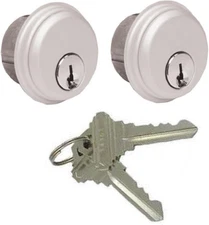 Adams Rite Style Commercial Cylinder Keyed Lock - Secure, Heavy Duty Store Front