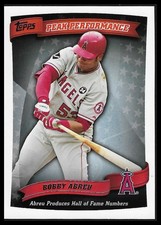 2010 Topps #PP-83 Bobby Abreu Peak Performance