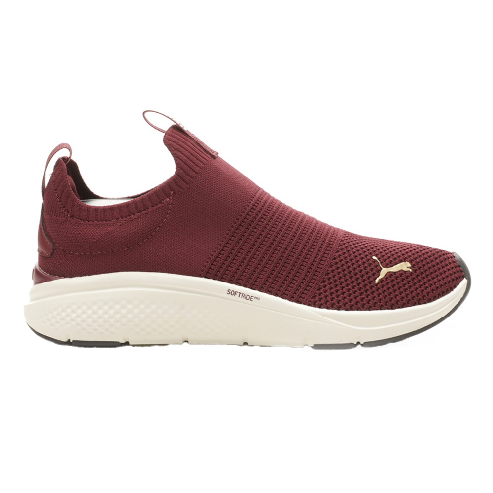 PUMA Softride Pro Echo Slip On  Womens Red Sneakers Casual Shoes 37965303