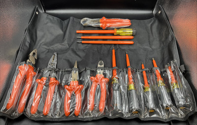 Cementex Electrician's Tool Kit  (Set of 9) - Plus Extras !!          (F7)